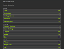 Tablet Screenshot of muccha.com